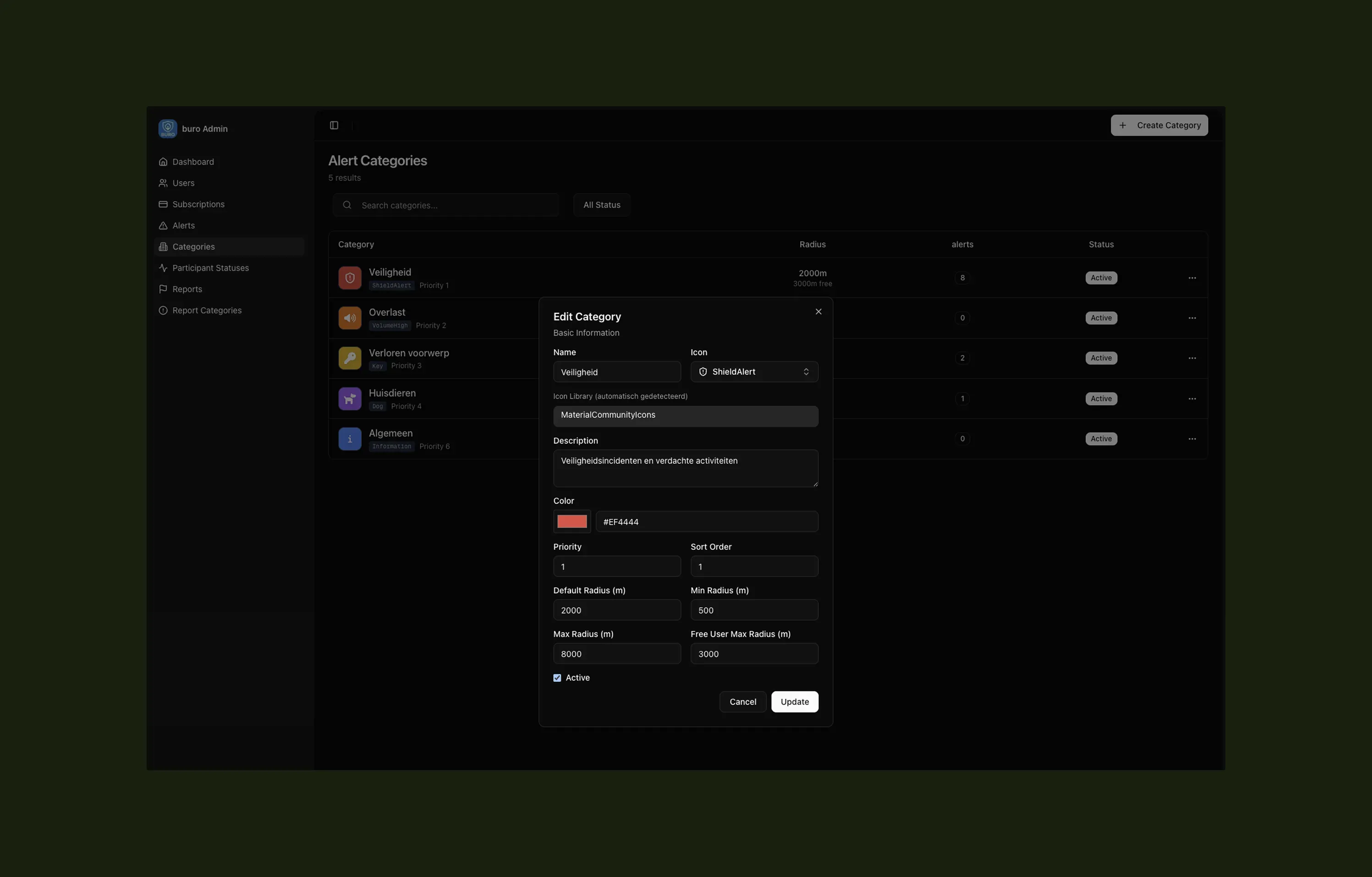 Buro app